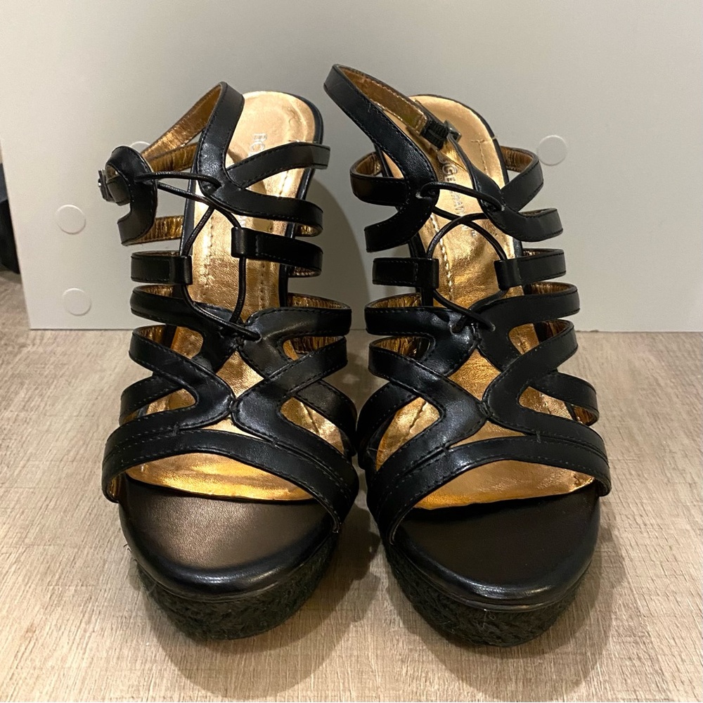 Size 7 Strappy BCBGeneration Platform Heels